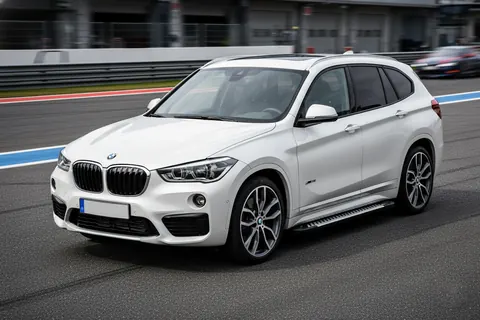 Бокові пороги Line (2 шт., Алюміній) для BMW X1 F48 2015-2022 рр — BMW X1 F48 2015-2022 гг. DianaParts