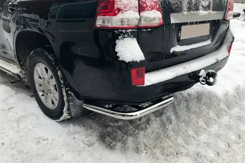 Задні куточки AK003 (2 шт., нерж) для Toyota Land Cruiser 200 2007-2021 рр — Toyota Land Cruiser 200 2007-2021 гг. DianaParts
