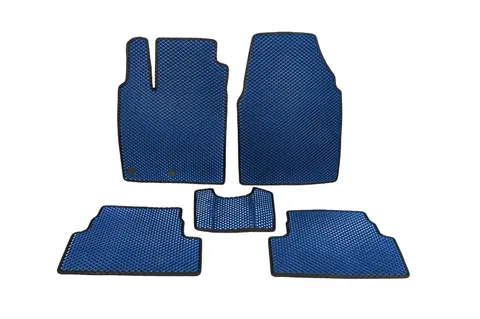 Килимки (EVA, Синій) для Nissan Qashqai 2007-2010 рр — Nissan Qashqai 2007-2010 гг. DianaParts