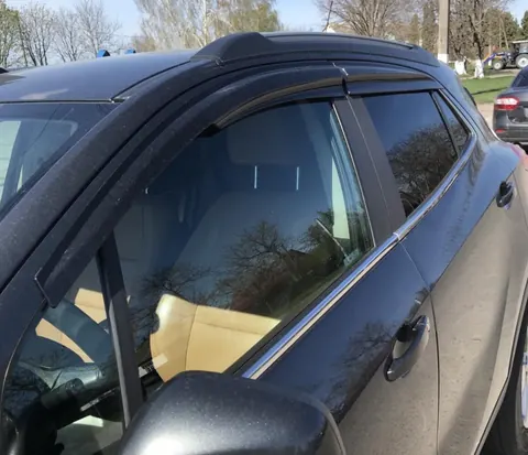 Вітровики (4 шт., Sunplex Sport) для Opel Mokka 2012-2021 рр — Opel Mokka 2012-2021 гг. DianaParts