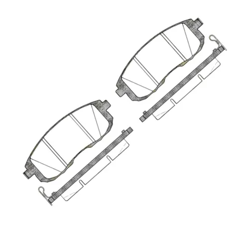 Колодки гальмівні Dodge Neon, Chrysler Sebring (2000-) задні ROADHOUSE — Гальмівна система DianaParts