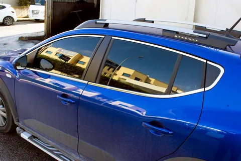 Повна окантовка вікон (14 шт, нерж) для Dacia Sandero 2021- рр — Dacia Sandero 2021- гг. DianaParts