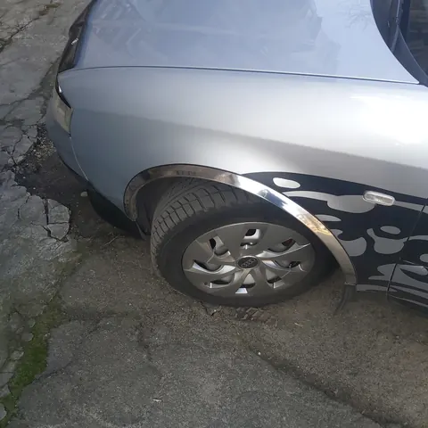 Накладки на арки (4 шт, нерж) для Ауди A6 C5 1997-2001 рр — Audi A6 C5 1997-2001 гг. DianaParts