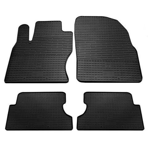 Гумові килимки (4 шт, Stingray Premium) для Ford Focus II 2005-2008 рр — Ford Focus II 2005-2008 гг. DianaParts
