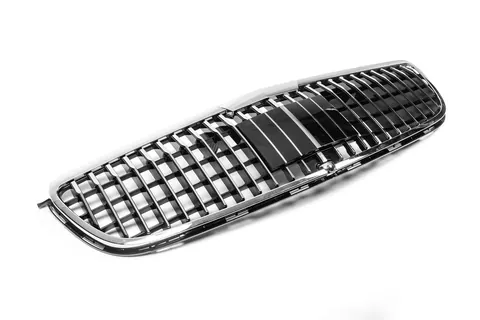Передня решітка Maybach (для GLS) для Mercedes GL/GLS сlass X166 2012-2019 рр — Mercedes GL/GLS сlass X166 2012-2019 гг. DianaParts