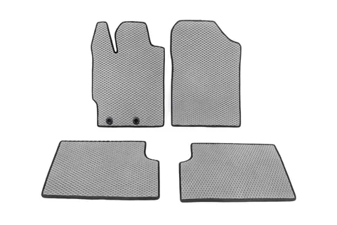 Килимки EVA ДВС (сірі) для Toyota Yaris 2010-2020 рр — Toyota Yaris 2010-2020 гг. DianaParts