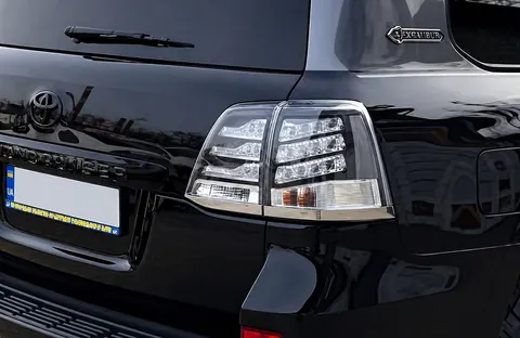 Задні ліхтарі 2007-2015 (BlackEdition) для Toyota Land Cruiser 200 рр — Toyota Land Cruiser 200 2007-2021 гг. DianaParts