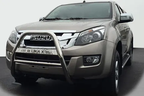 Передній захист QT008 (нерж.) для Isuzu D-Max 2011-2019 рр — Isuzu D-Max 2011-2019 гг. DianaParts