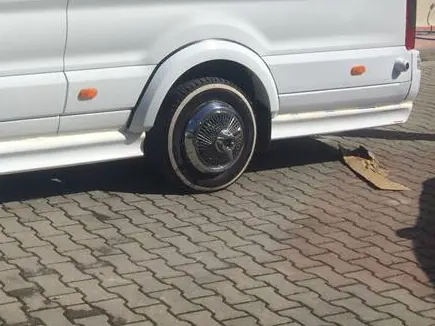 Бокові пороги задня частина (під фарбування) для Ford Transit 2014- рр — Ford Transit 2014- гг. DianaParts