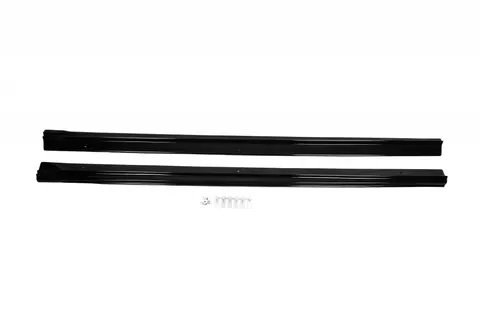 Накладки на бічні пороги EuroCap (чорні) для Volkswagen Caddy 2010-2015 рр — Volkswagen Caddy 2010-2015 гг. DianaParts