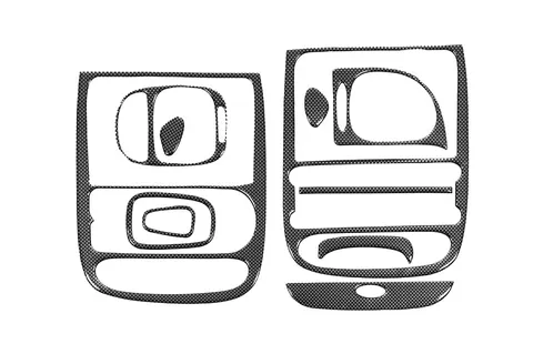 Накладки на панель Карбон для Hyundai H200, H1, Starex 1998-2007 рр — Hyundai H200, H1, Starex 1998-2007 гг. DianaParts