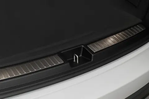 Накладки на поріг багажника Libao 2008-2012 (2 шт, нерж) для Mercedes GLK сlass X204 рр — Mercedes GLK сlass X204 2008-2015 гг. DianaParts