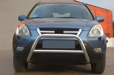Кенгурятник WT005 (нерж.) для Honda CRV 2001-2006 рр — Honda CRV 2001-2006 гг. DianaParts