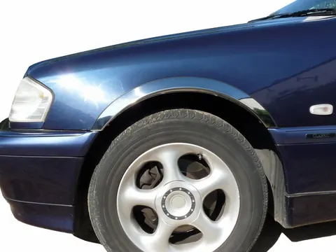 Накладки на арки (4 шт, нерж) для Mercedes C-class W202 1993-2001 рр — Mercedes C-class W202 1993-2001 гг. DianaParts