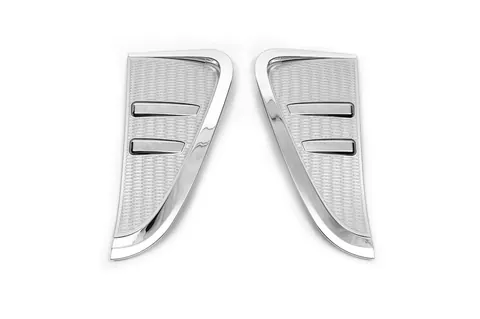 Накладки на зябра хром (2 шт) для BMW X5 F15 2013-2018 рр — BMW X5 F15 2013-2018 гг. DianaParts