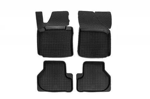 Гумові килимки з бортом (4 шт, Polytep) для Volkswagen Passat СС 2008-2017 рр — Volkswagen Passat СС 2008-2017 гг. DianaParts