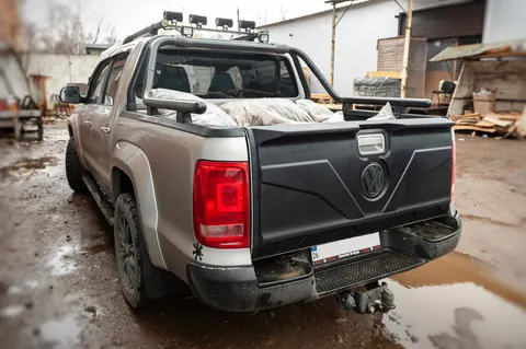Накладка на кришку багажника (ABS) для Volkswagen Amarok 2010-2022 рр — Volkswagen Amarok 2010-2022 гг. DianaParts