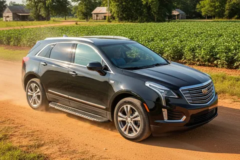 Бокові пороги Bosphore Grey (2 шт., алюміній) для Cadillac XT5 2016- рр — Cadillac XT5 2016- гг. DianaParts
