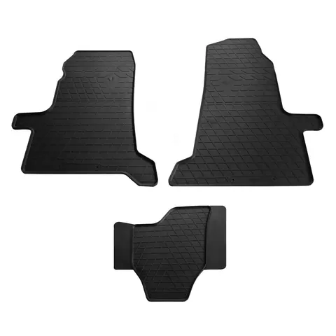 Гумові килимки (3 шт, Stingray Premium) Premium - без запаху для Ford Transit 2000-2014 рр — Ford Transit 2000–2014 гг. DianaParts