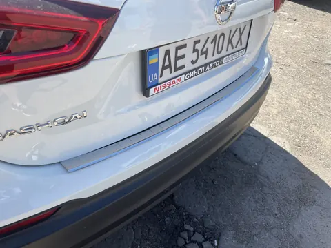 Накладка на задній бампер OmsaLine (2017-2021, нерж) для Nissan Qashqai рр — Nissan Qashqai 2014-2021 гг. DianaParts