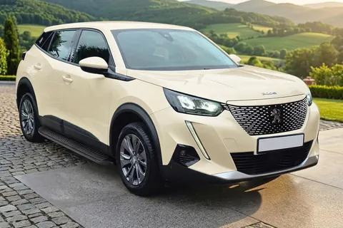 Бокові пороги Tayga Black (2 шт., Алюміній) для Peugeot 2008 2019- рр — Peugeot 2008 2019- гг. DianaParts