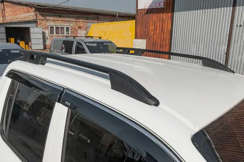 Рейлінги OmsaLine Sport (2 шт, чорні) для Volkswagen Amarok 2010-2022 рр — Volkswagen Amarok 2010-2022 гг. DianaParts