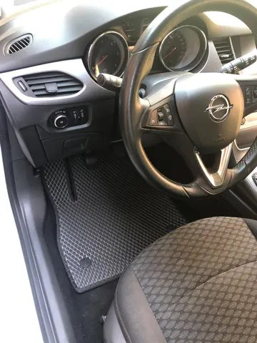 Килимки EVA (чорні) для Opel Astra K 2016-2021 рр — Opel Astra K 2016-2021 гг. DianaParts