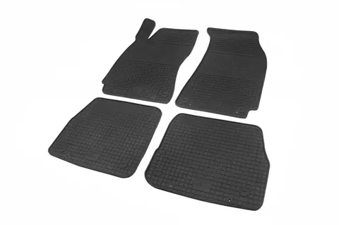 Гумові килимки (4 шт, Polytep) для Skoda Superb 2001-2009 рр — Skoda Superb 2001-2009 гг. DianaParts