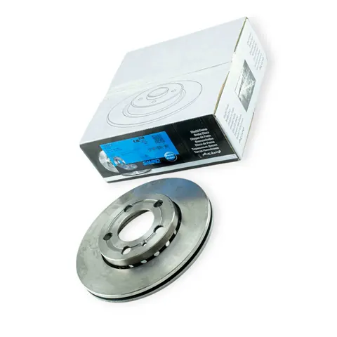 Диск гальмівний Volkswagen Polo, Skoda Fabia (2002-) передній (d239x18mm) SAMKO — Гальмівна система DianaParts
