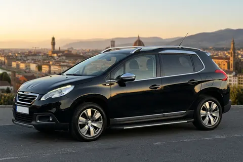Бокові пороги Bosphorus Grey (2 шт., алюміній) для Peugeot 2008 2013-2019 рр — Peugeot 2008 2013-2019 гг. DianaParts