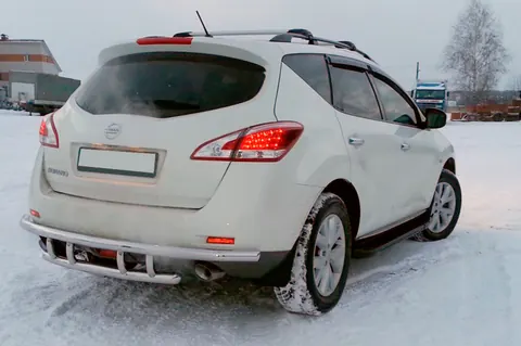 Задня дуга AK (нерж) для Nissan Murano 2008-2014 рр — Nissan Murano 2008-2014 гг. DianaParts