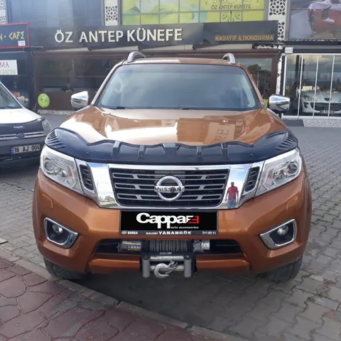 Дефлектор капота BAT-Style (EuroCap) для Nissan Navara/NP300 2016- рр — Nissan Navara/NP300 2016- гг. DianaParts