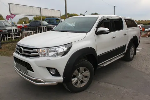 Розширювачі колісних арок (2015-2020, АБС, на болтах) для Toyota Hilux 2015- рр — Toyota Hilux 2015- гг. DianaParts