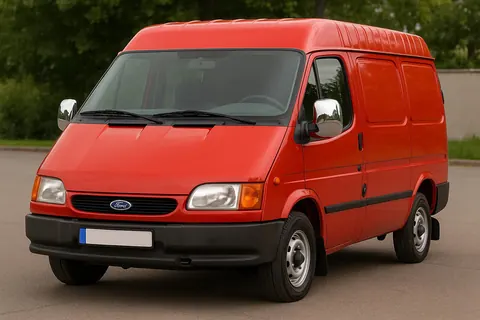 Накладки на дзеркала (2 шт, нерж.) для Ford Transit 1991-2000 рр — Ford Transit 1991-2000 гг. DianaParts