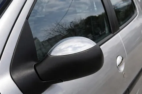 Накладки на дзеркала (2 шт, нерж) OmsaLine - Італійська нержавійка для Peugeot 1007 2005-2009 рр — Peugeot 1007 2005–2009 гг. DianaParts
