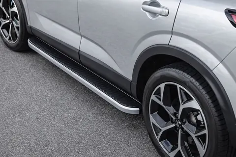 Бокові пороги Tayga Grey (2 шт., Алюміній) для Nissan Qashqai 2021- рр — Nissan Qashqai 2021- гг. DianaParts