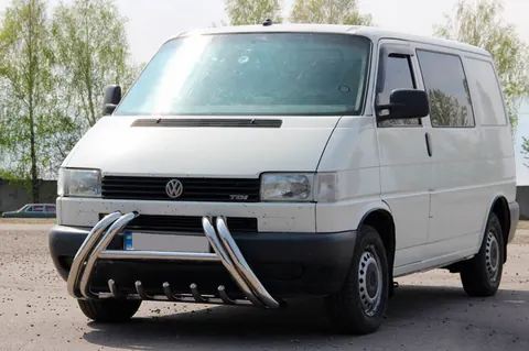 Кенгурятник Kelebek WT011 (нерж) для Volkswagen T4 Transporter 1990-2003 рр — Volkswagen T4 Transporter 1990-2003 гг. DianaParts