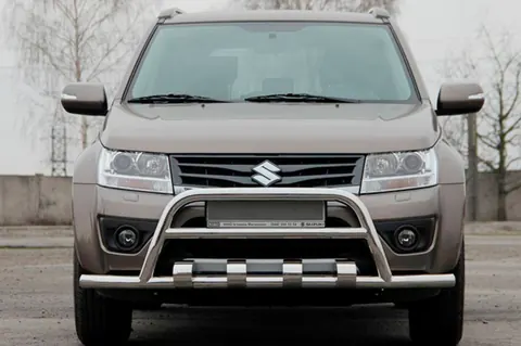 Кенгурятник ST-WT-15 (нерж.) для Suzuki Grand Vitara 2005-2017 рр — Suzuki Grand Vitara 2005-2017 гг. DianaParts