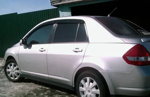 Вітровики SD (4 шт, HIC) для Nissan Tiida 2004-2011 рр — Nissan Tiida 2004-2011 гг. DianaParts