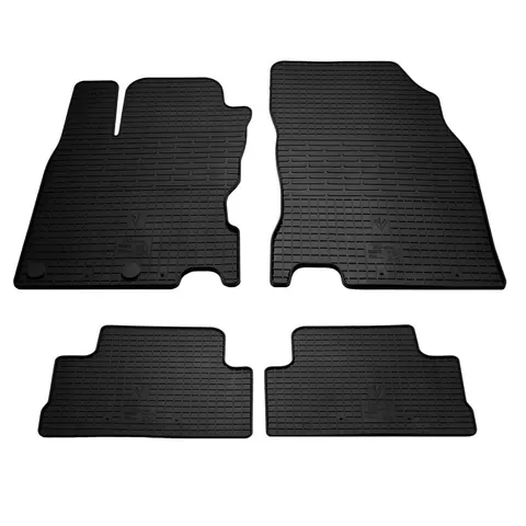 Гумові килимки (4 шт, Stingray Premium) для Nissan Qashqai 2014-2021 рр — Nissan Qashqai 2014-2021 гг. DianaParts