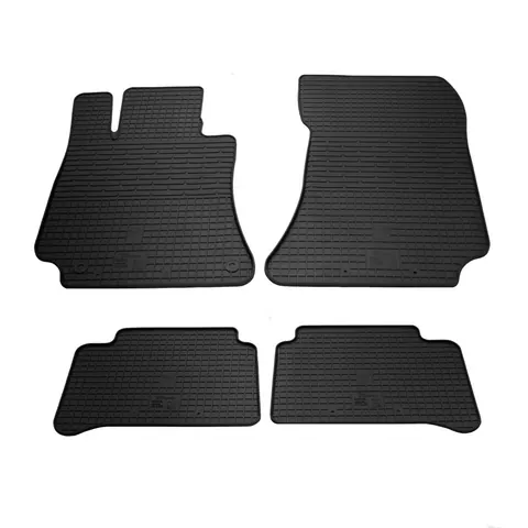 Гумові килимки (4 шт, Stingray Premium) для Mercedes E-сlass W212 2009-2016 рр — Mercedes E-сlass W212 2009-2016 гг. DianaParts