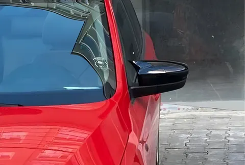 Накладки на дзеркала BMW-Style (З поворотом, 2 шт) для Skoda Rapid 2012-2019 рр — Skoda Rapid 2012-2019 гг. DianaParts
