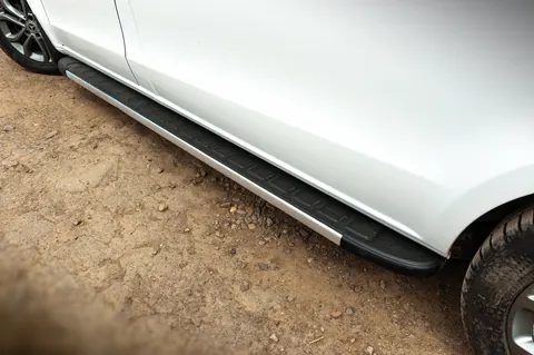 Бокові пороги Duru (2 шт., Алюміній) Коротка (short) і середня (Long) для Mercedes Vito/V-class W447 2014- рр — Mercedes Vito/V-class W447 2014- гг. DianaParts
