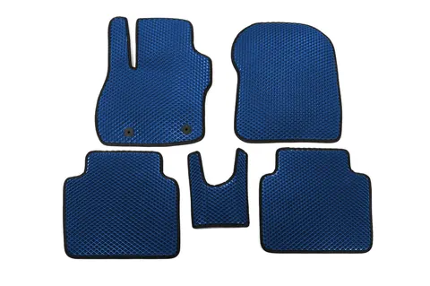 Килимки EVA (Синій) для Renault Zoe 2012-2019 рр — Renault Zoe 2012-2019 гг. DianaParts