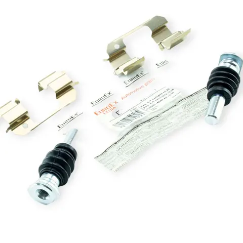 Палецьььььь супорта Lanos, Lacetti (2 пальца+2 пильника+2 пружини) 1й ремонт EuroEx — Гальмівна система DianaParts