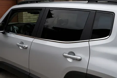 Окантовка вікон (6 шт, нерж.) OmsaLine - Італійська нержавійка для Jeep Renegade 2014- рр — Jeep Renegade 2014- гг. DianaParts