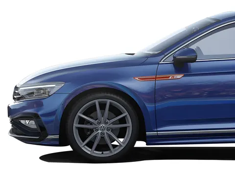 Шильдик R-Line (в асортименті) синій для Volkswagen Passat B8 2015-2023 рр — Volkswagen Passat B8 2015-2023 гг. DianaParts