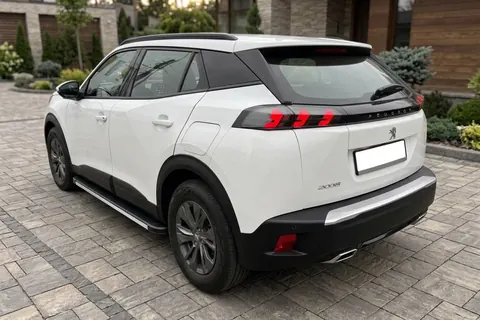 Бокові пороги Maya V1 (2 шт., Алюміній) для Peugeot 2008 2019- рр — Peugeot 2008 2019- гг. DianaParts