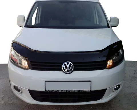Дефлектор капоту (EuroCap) для Volkswagen Caddy 2010-2015 рр — Volkswagen Caddy 2010-2015 гг. DianaParts