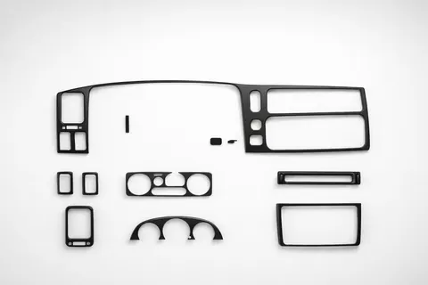 Накладки на панель (1996-2002) Дерево для Mitsubishi Pajero Sport рр — Mitsubishi Pajero Sport 1996-2007 гг. DianaParts
